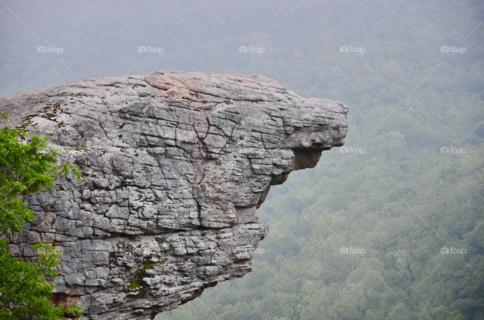 View of a mountain top