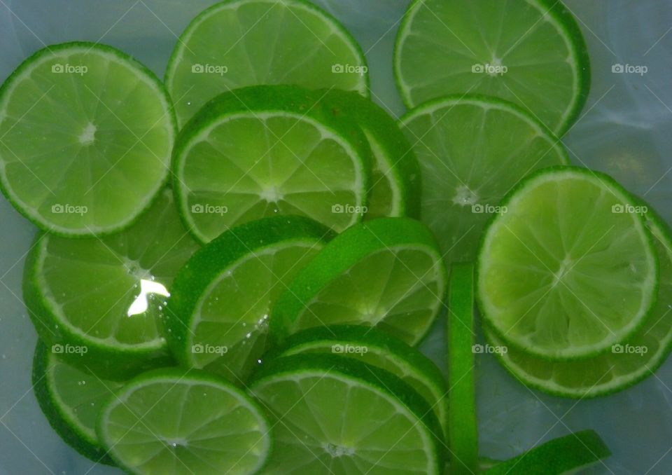 Limes in Water