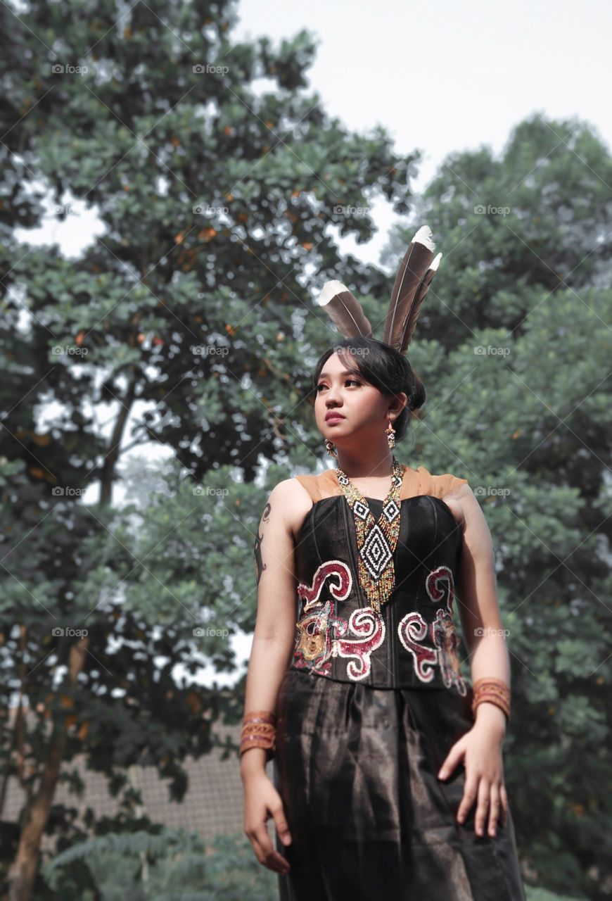 dayak always beautiful