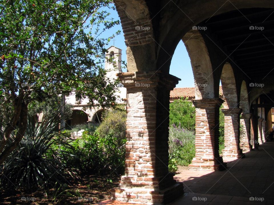Archway at San Juan Mission