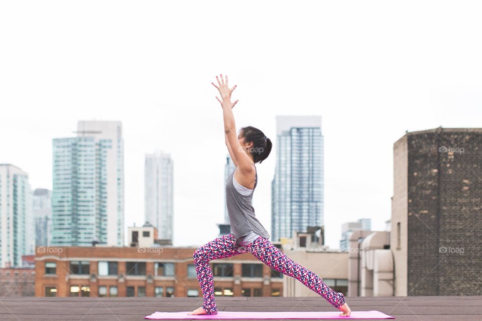 outdoor yoga