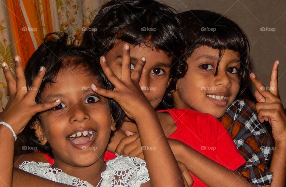 Eyes with friendship