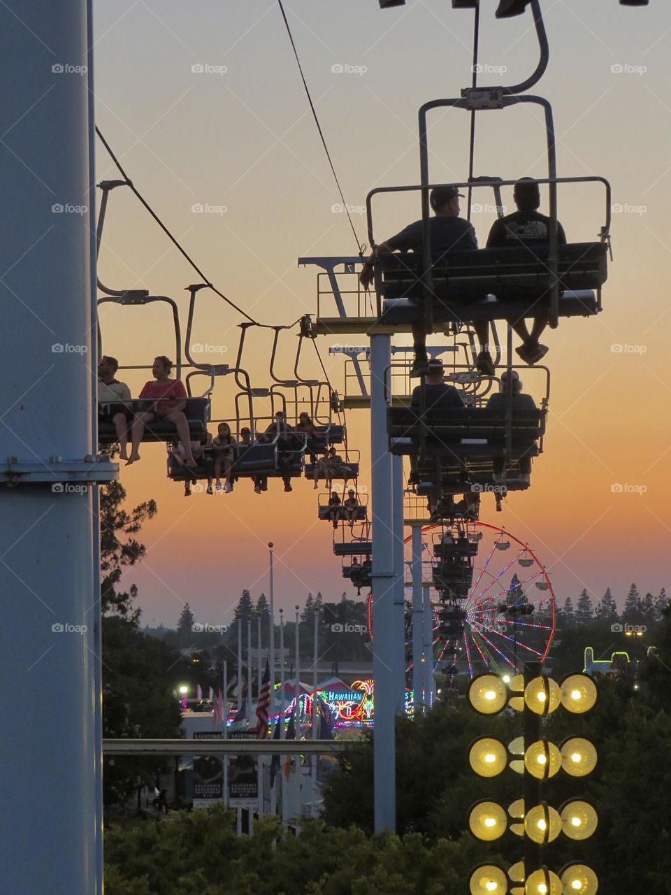 Lift Ride at The California State Fair 2023