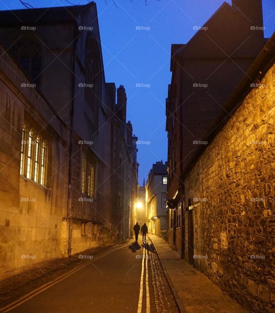 Twinkling lights as evening closes in 🇬🇧