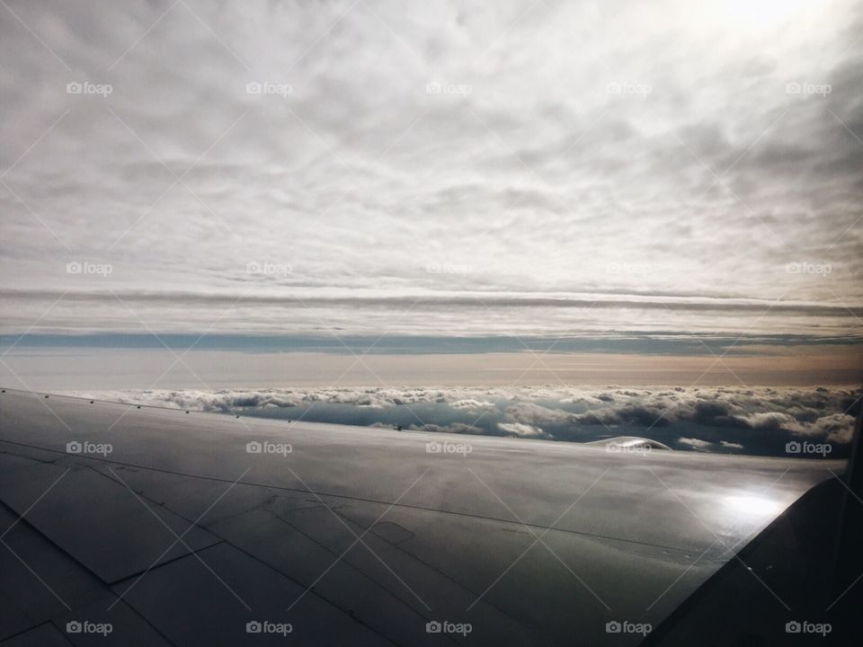 Plane view of sky 