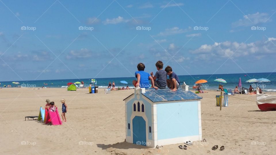 playa mediterránea