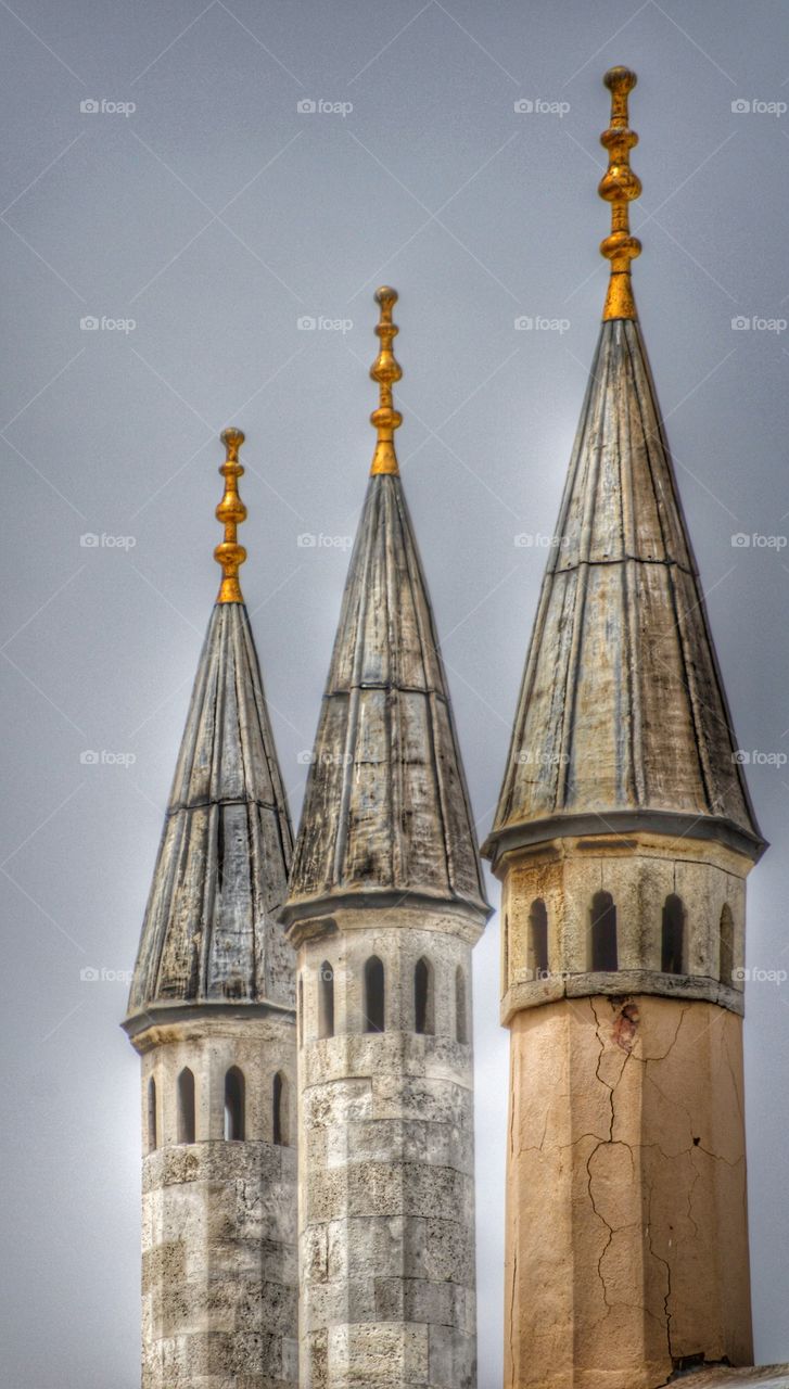 Three towers