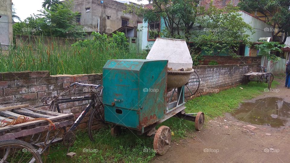 Mixture Machine . it is used for construction side.