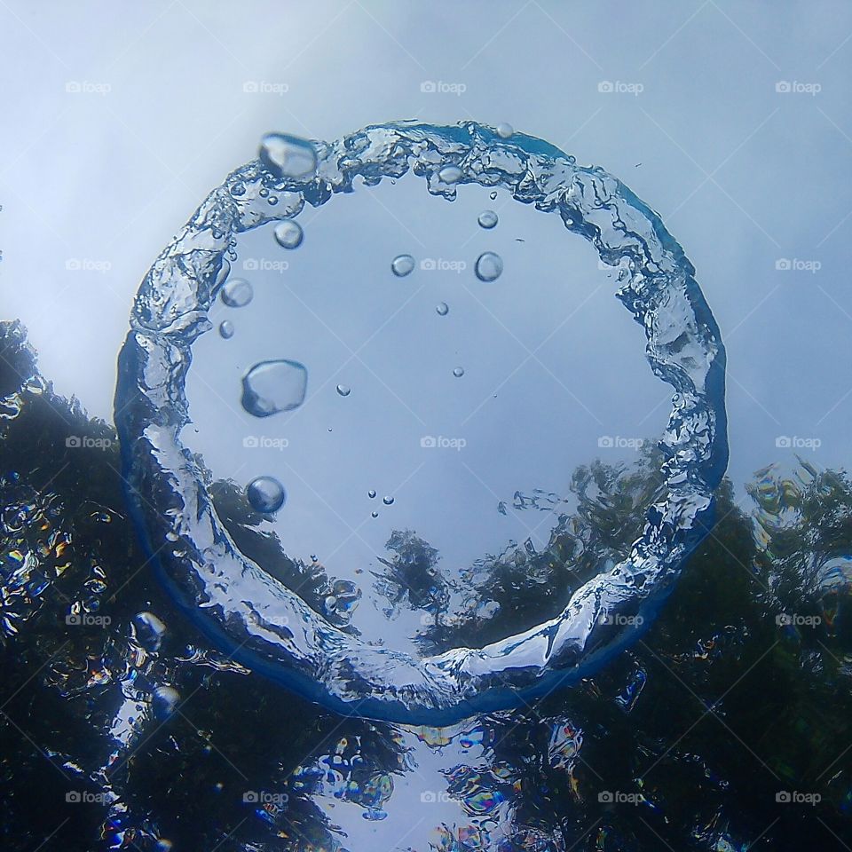 air bubble ring