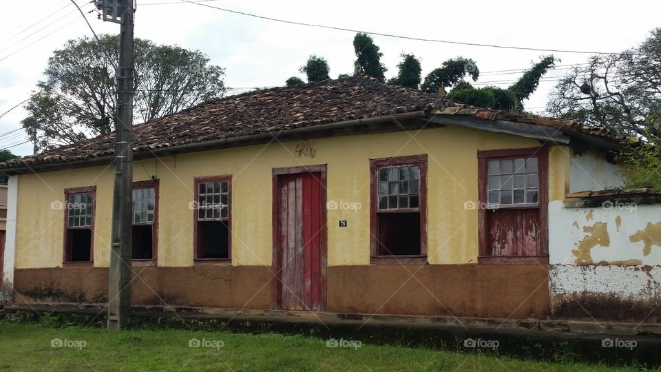 View of a old house exterior