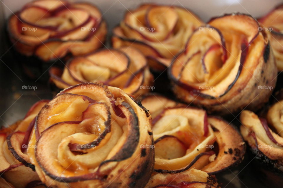 Apple Rosettes