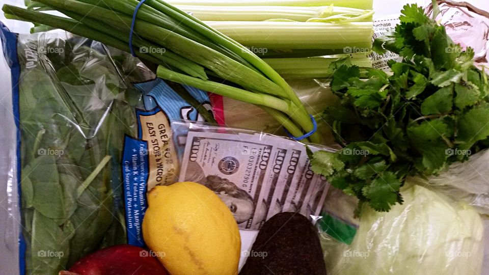 Cold Cash--Hidden in the Vegetable Drawer!