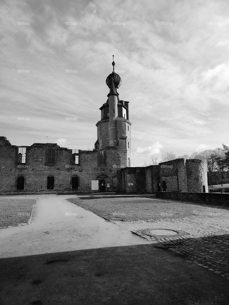 Visit of the castle of Havré, Hainaut