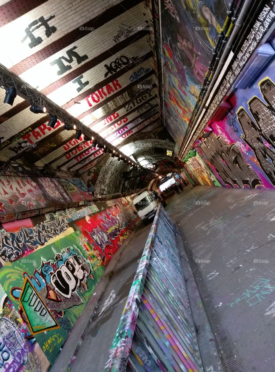 Graffiti, Leake Street, London