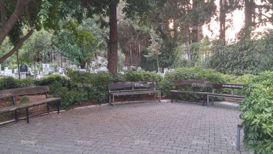 a cemetery banks, Marmaris