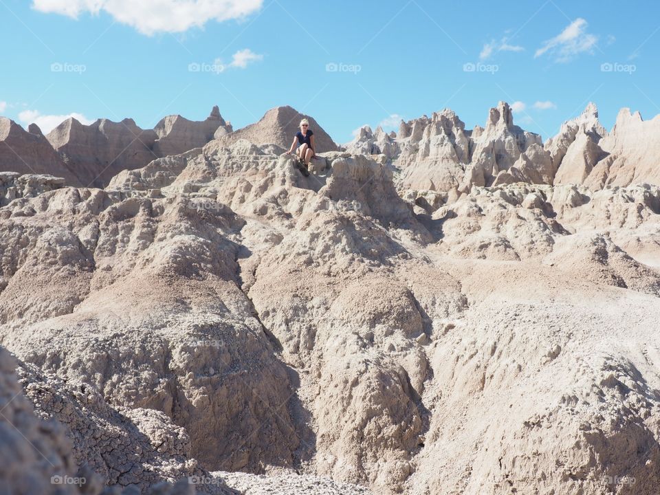 Badlands hike 