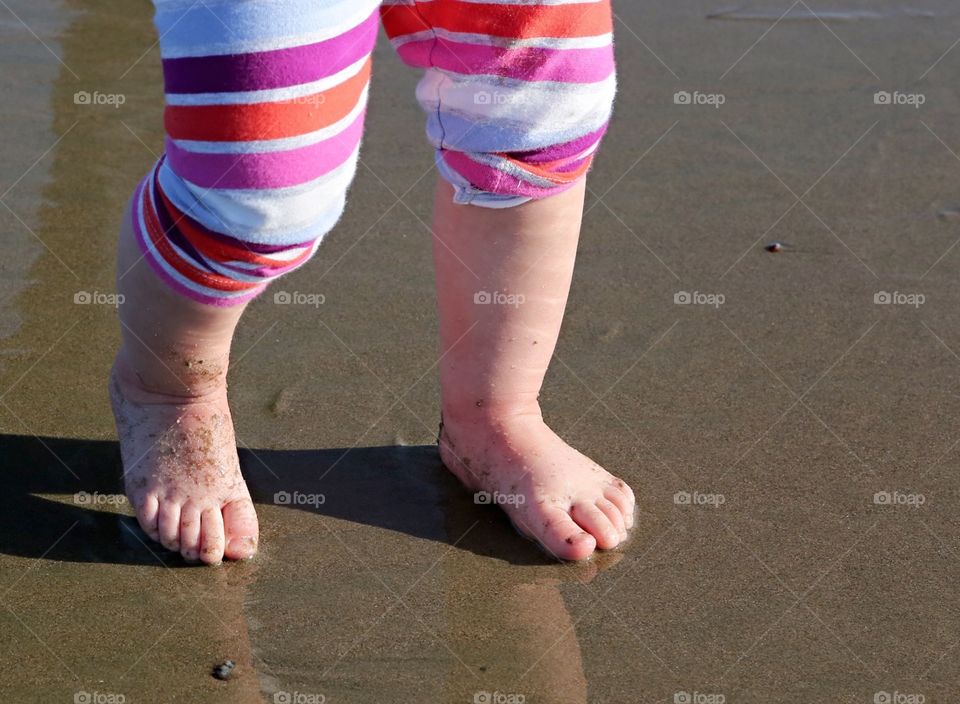 Sandy Little Feet