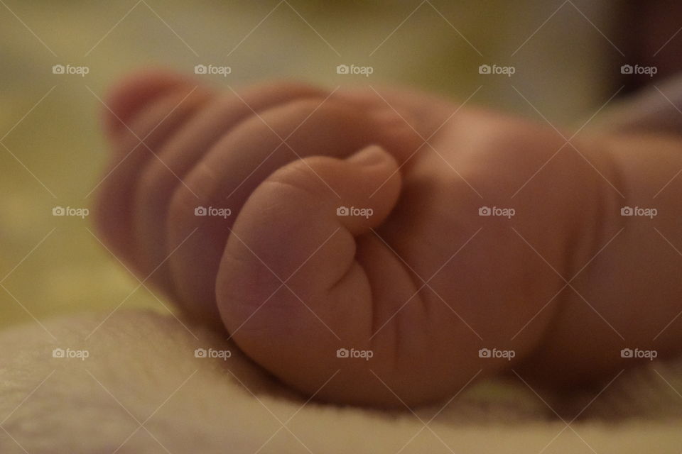 Baby's hand 