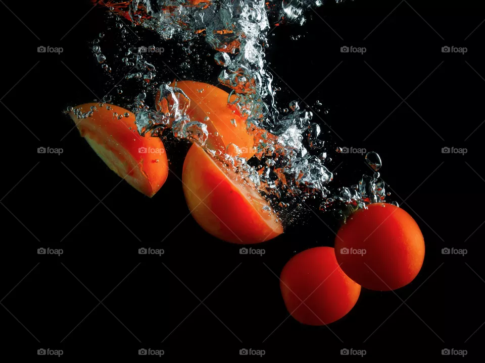 Tomates sumergidos