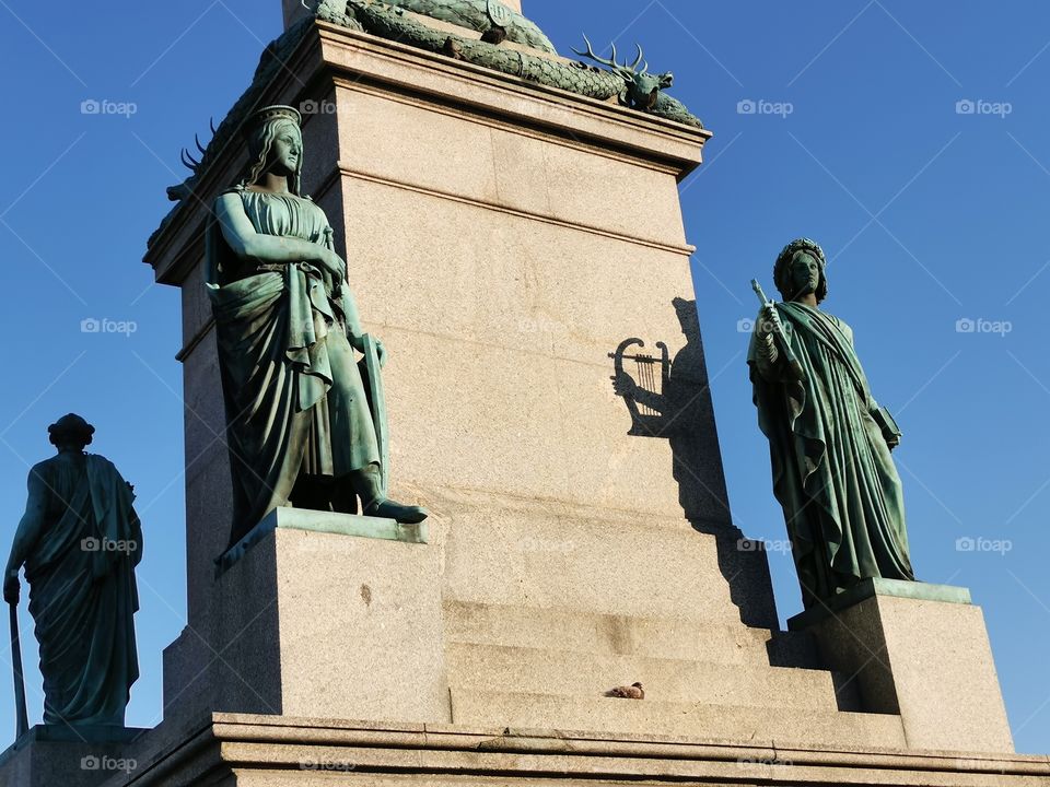 Basis of Monument Concordia Collumn