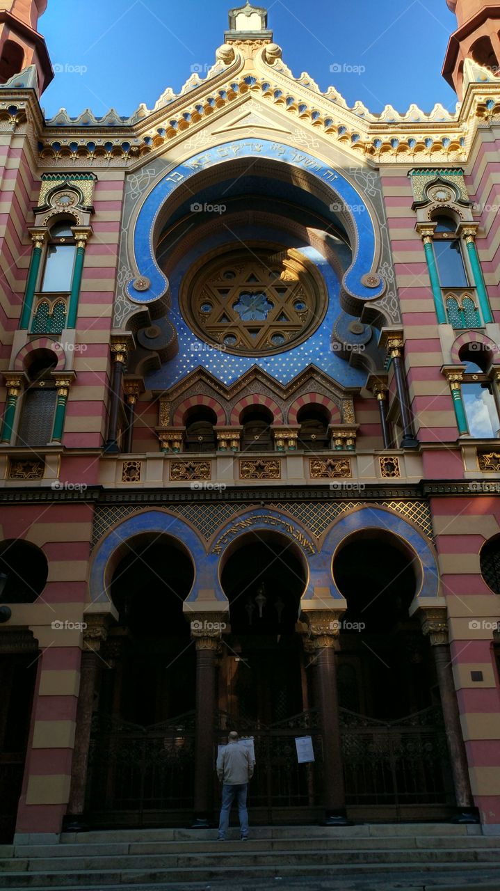 Jewish synagogue in Prague