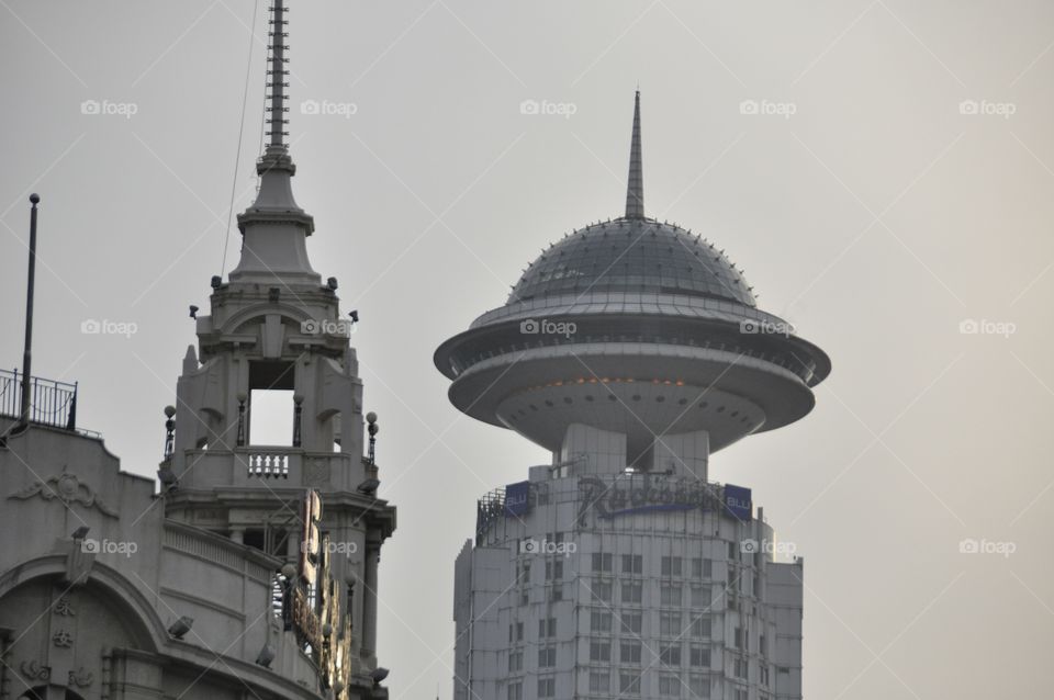 Modern meets Old Shanghai