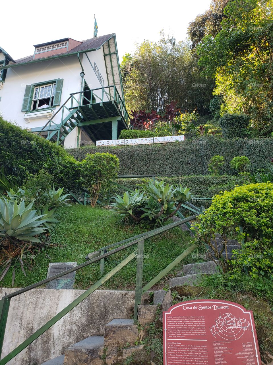 Casa de Santos Dumont, Petrópolis, Rio de Janeiro, Brasil.