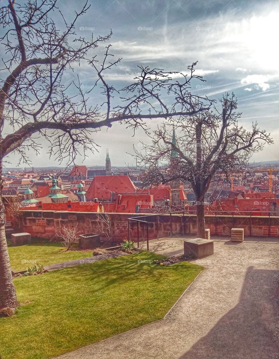 View over Nürnberg