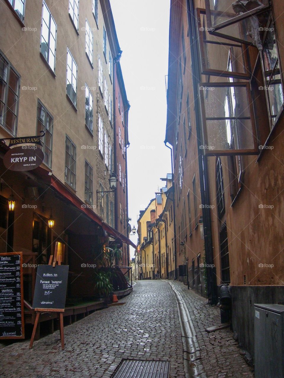 The old town in Stockholm