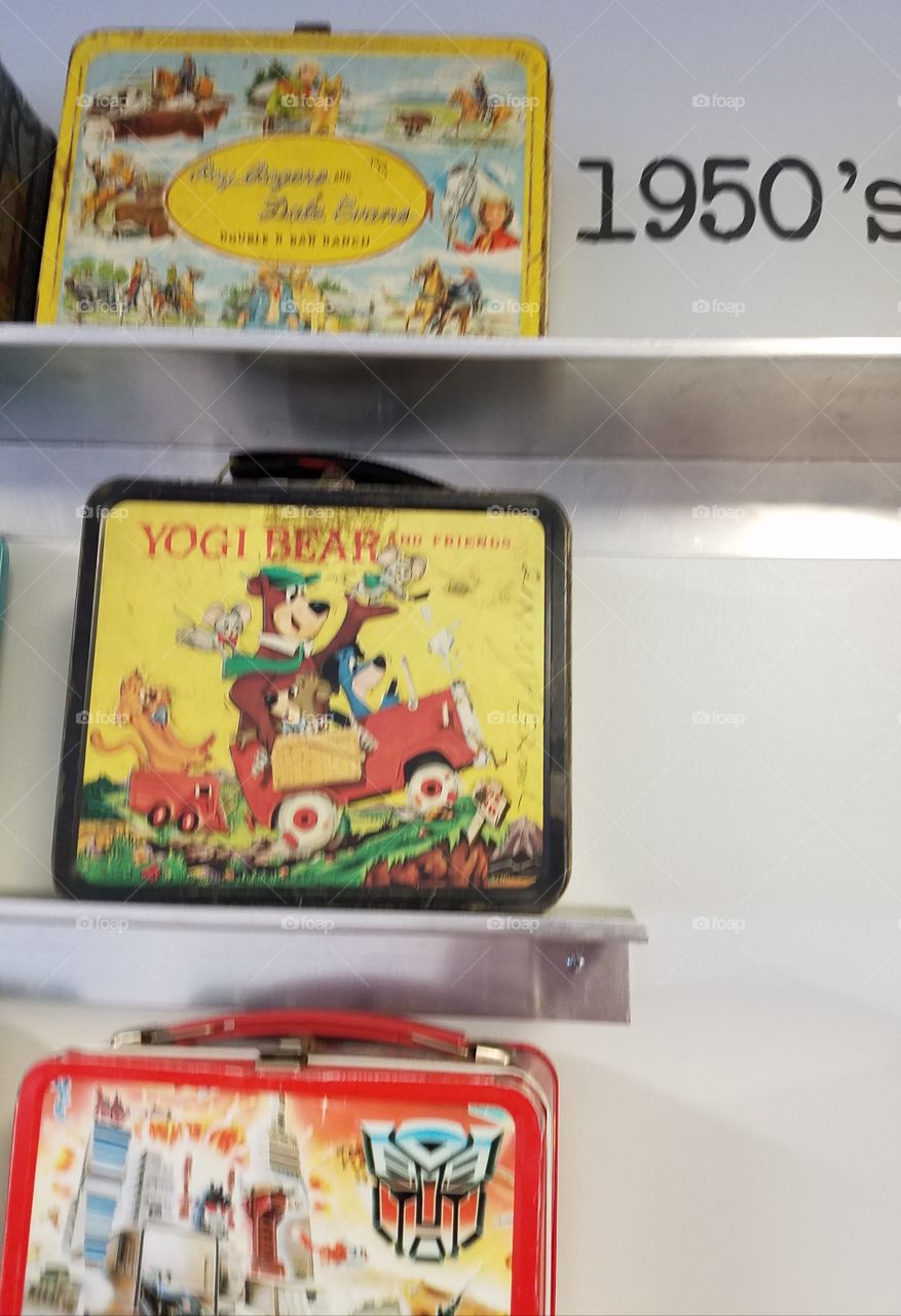 1950 lunch boxes