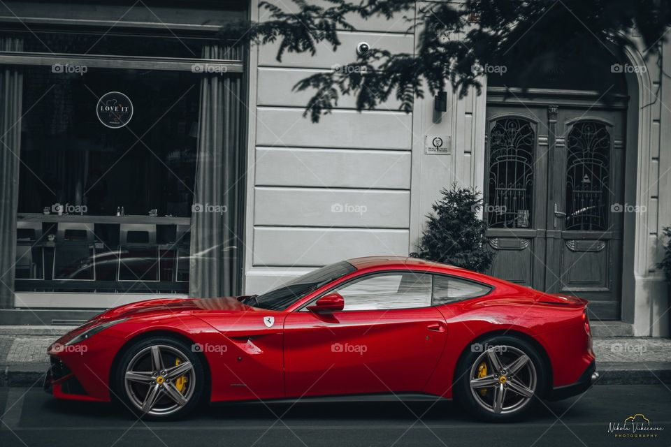 Red Ferrari