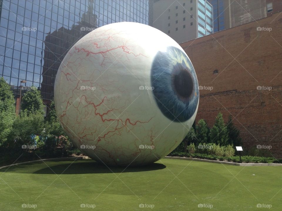 Eye sculpture 