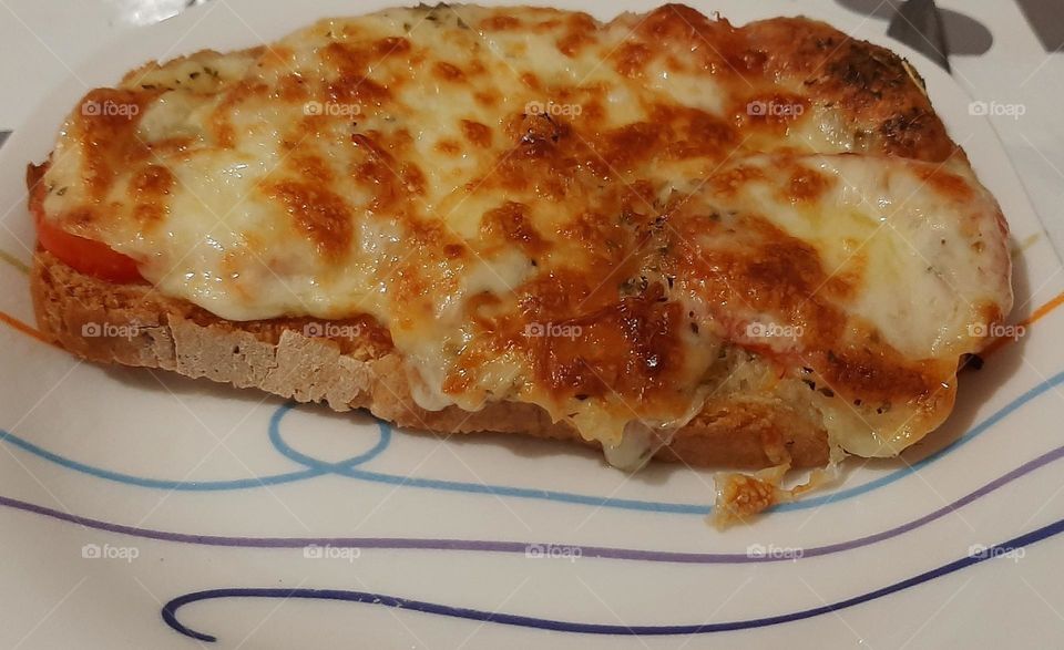 Bruschetta & Tomato & Fresh Mozzarella