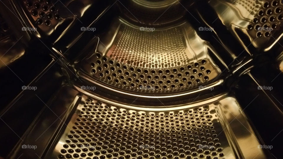 Washing machine steel drum