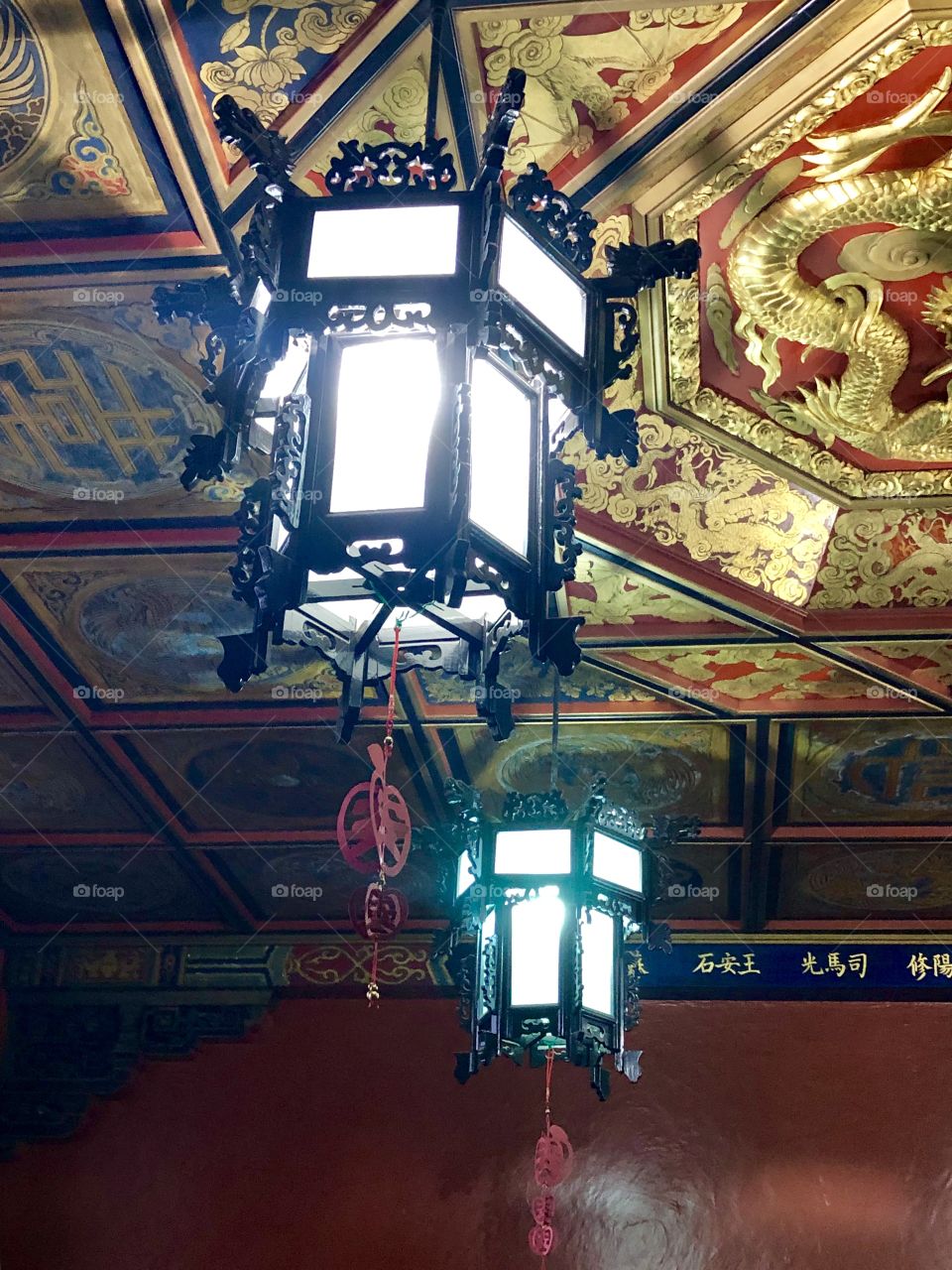 Lights in Chinese Room