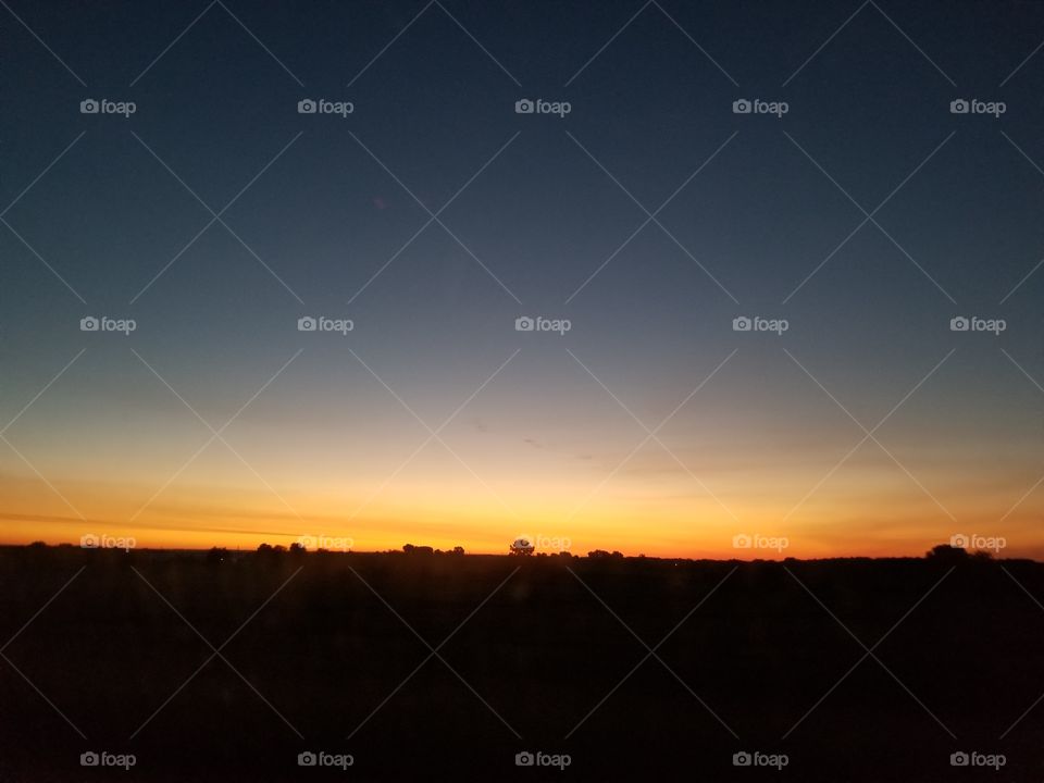 sunset In Iowa