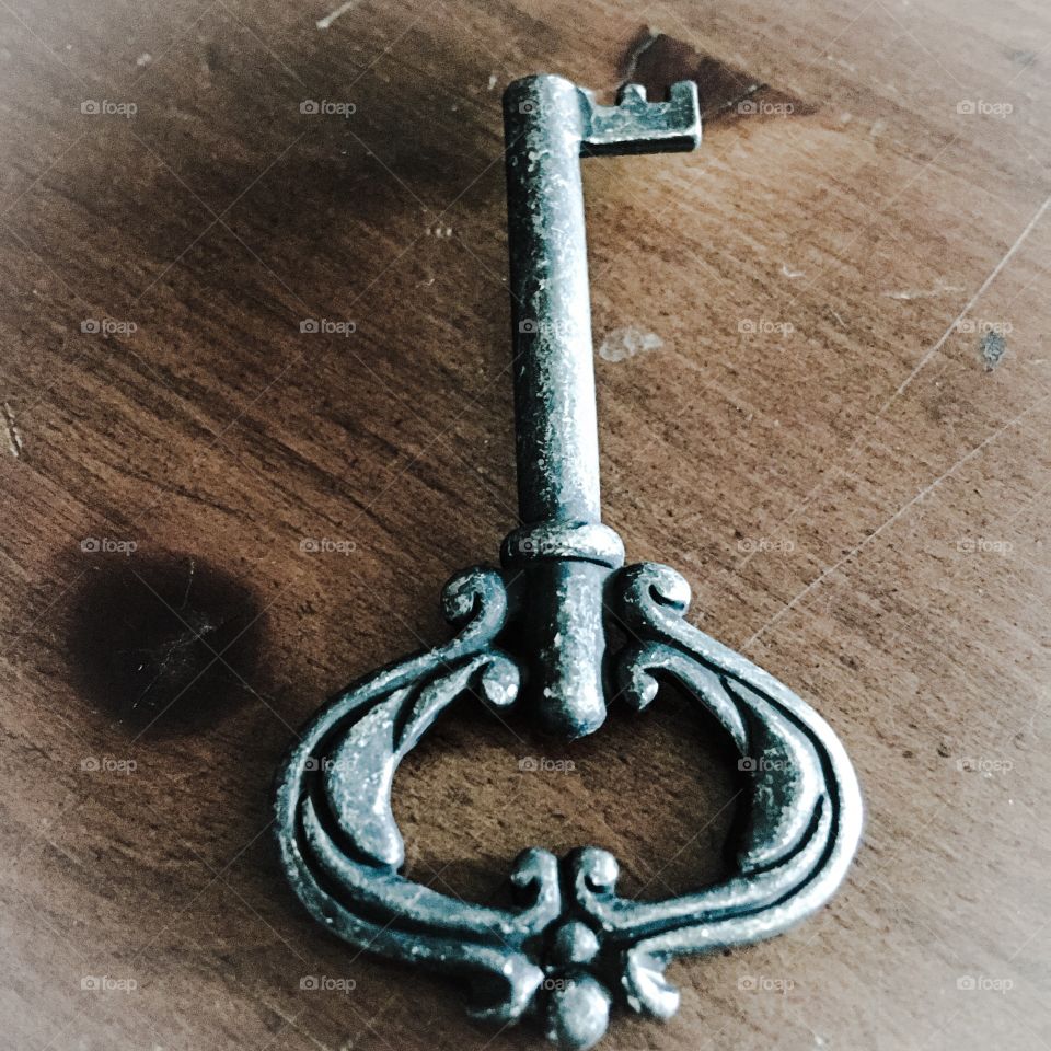 Old Metal Key
