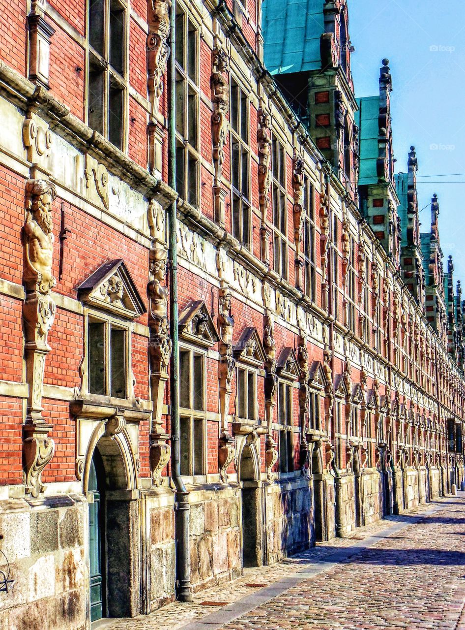Ornate 17th century Copenhagen Børsen / Stock Exchange