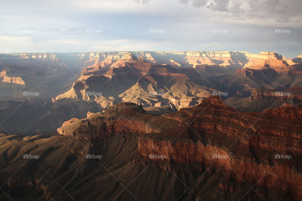Grand Canyon in the evening