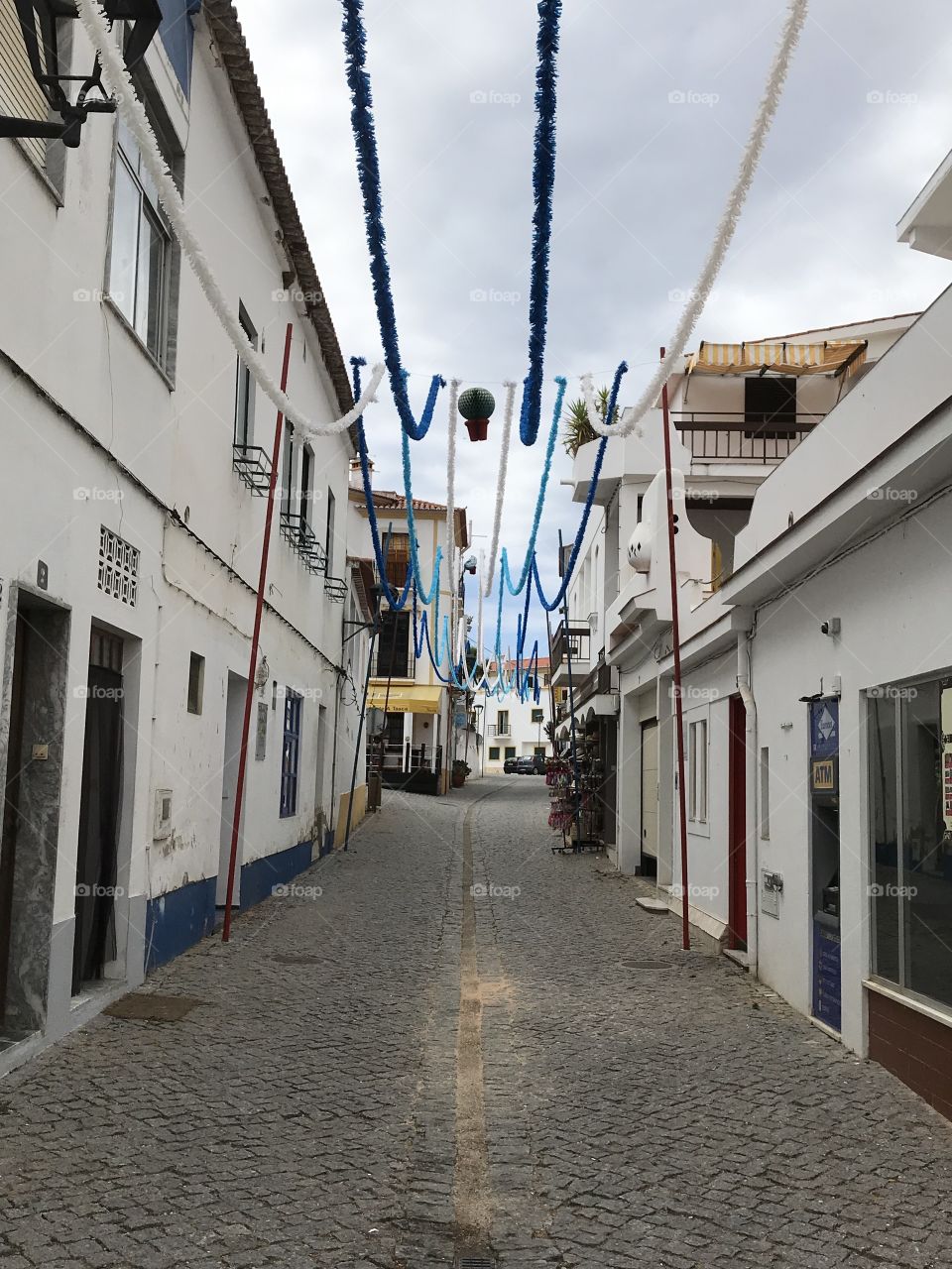 Street scene in Odeceixe 