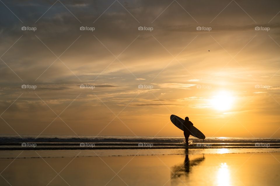 Sunset surf mission