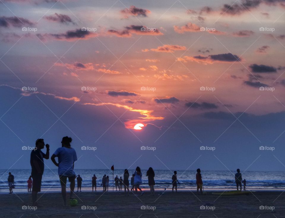 Sunset at Camplung beach