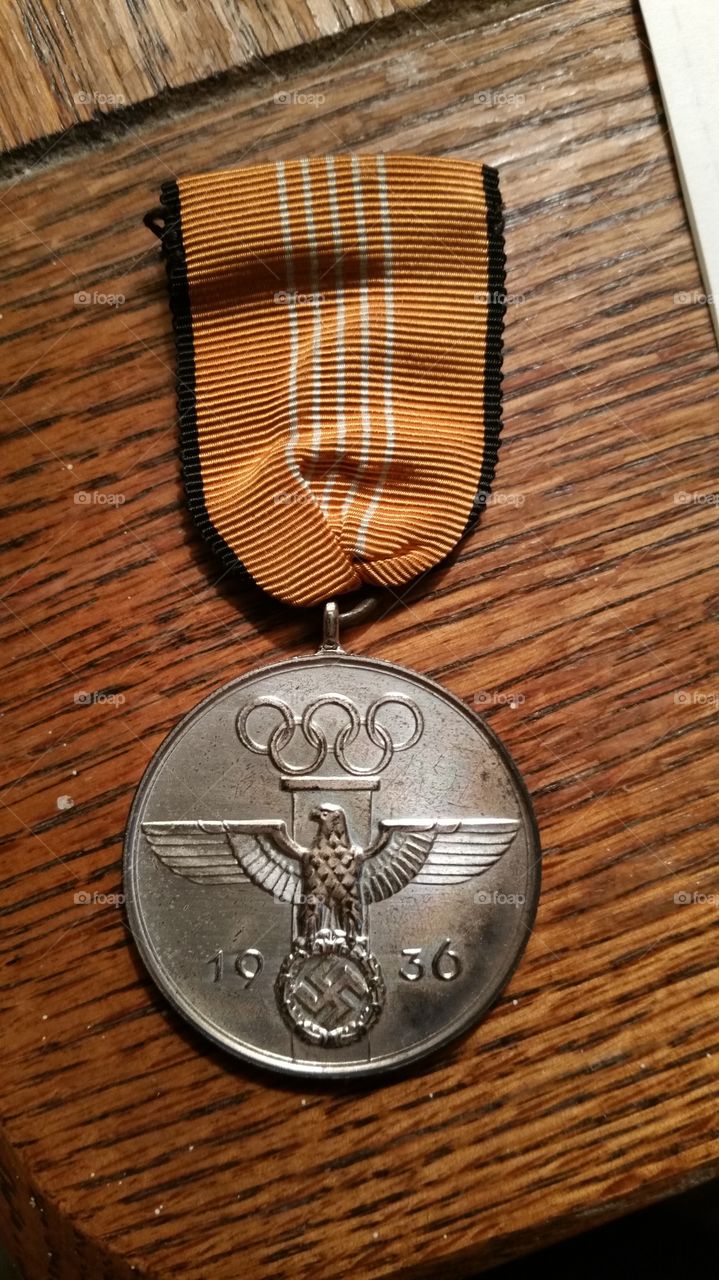 1936 Olympic medal - front
