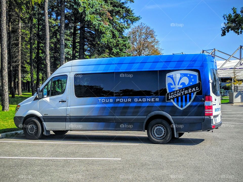 the Montreal Impact of Montreal Canada vehicle