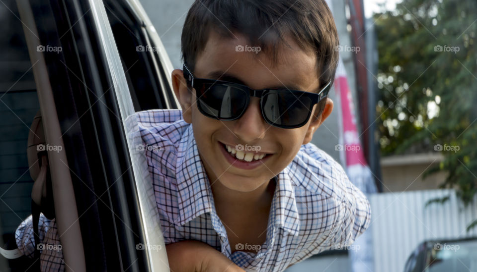 Indian smiling boy