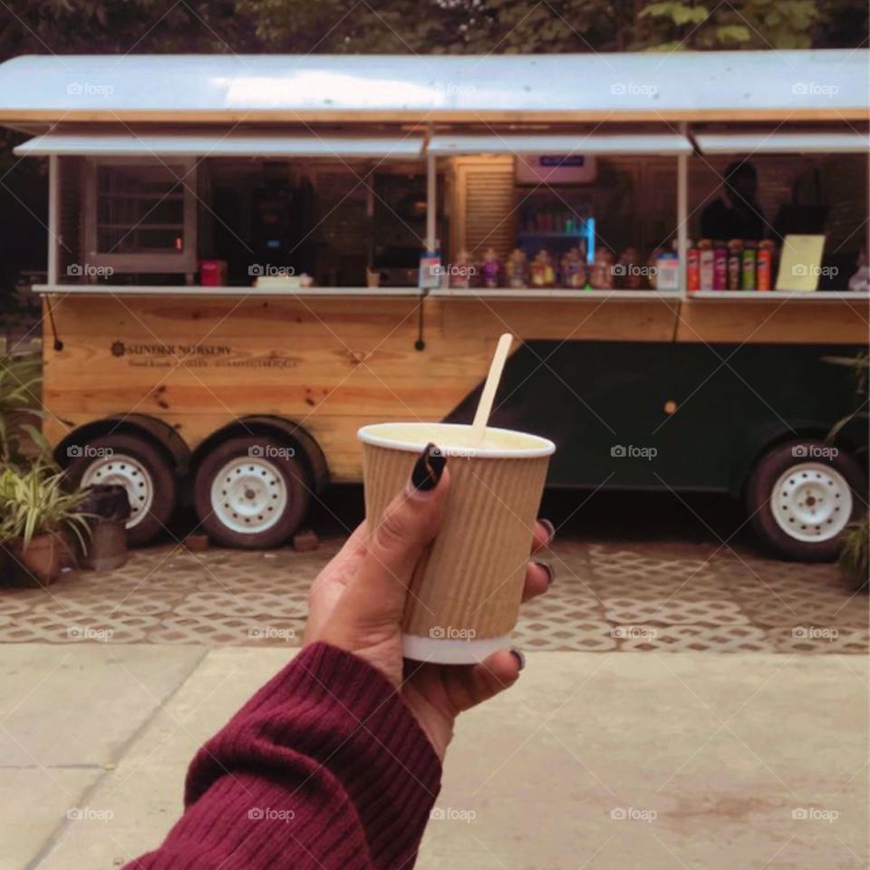 Life is not perfect but your nails and coffee can be.