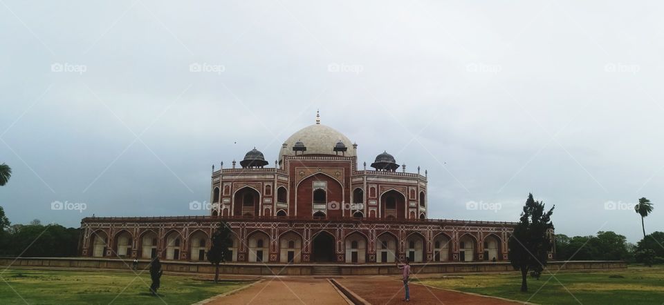 humayun's tomb, delhi, india