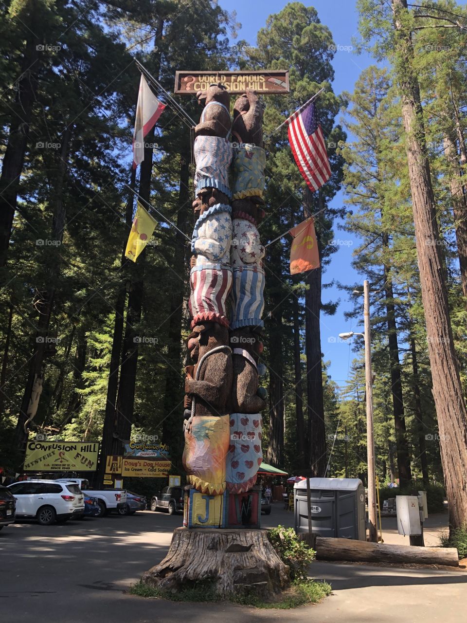 Confusion Hill Totem Pole