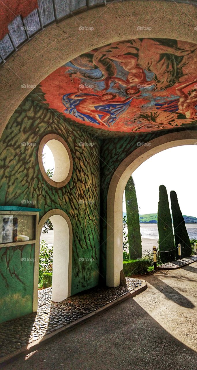Port Meirion arch way