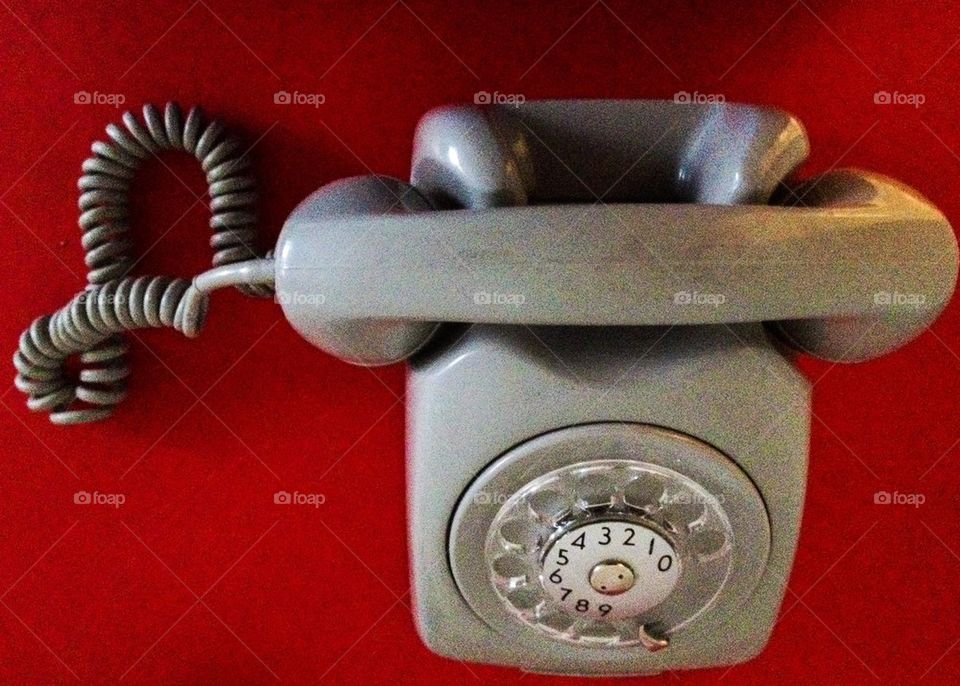 Old telephone